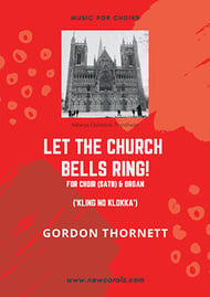 Let the Church Bells Ring SATB choral sheet music cover Thumbnail
